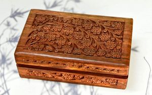 Cadeaux islamiques Mosquée du croissant Sadaquah Box Ramadan Tirelire en bois Eid Mubarak avec comptoir - Product Image 3