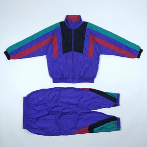 High Quality Custom Men Winter <b>Tracksuit</b> Lightweight Nylon Zipper Waterproof Windproof Streetwear Outdoor - Product Image 2