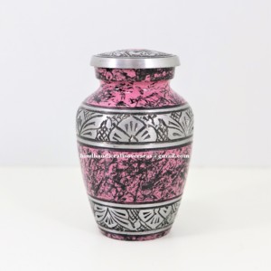 Urnas de cremación modernas en relieve únicas clásicas hechas a mano de estilo americano elegante pequeño recuerdo personalizado para restos cremados - Product Image 6