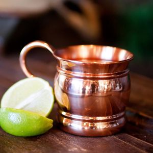 Copper Moscow Mule <b>Mugs</b> for home bar lovers seeking stylish durable handcrafted drinkware for daily cocktails - Product Image 2