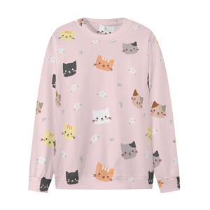 Galaxy Sublimation Sweatshirts imprimés pour femmes Design personnalisé Pull en coton mélangé Streetwear avec votre logo Sweatshirts - Product Image 6