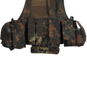 Gilet lesté tactique durable de haute qualité, gilet d'entraînement musculaire à vente chaude, réglable, service OEM, gilet tactique - Product Image 4