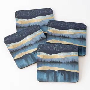 Different Custom Design Paper Printed <b>Enamel</b> Coasters with MDF Back Mug coaster for Home Decor and Coffee <b>Cup</b> - Product Image 4