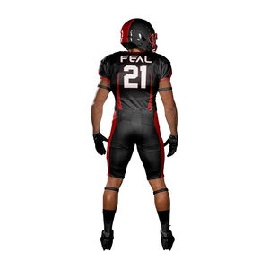 Uniformes de fútbol americano de poliéster 100% al por mayor conjuntos transpirables personalizados para hombres y mujeres calidad única para equipos - Product Image 2