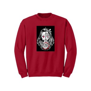 Collection Anime 100% Sweat-shirt en coton avec imprimé poitrine Design et couleur personnalisables pour Winter-280gsm + - Product Image 2