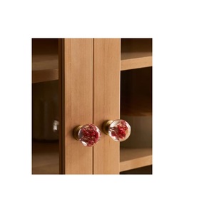 Perillas de resina de madera de calidad artesanal que mejoran la belleza de los muebles, herrajes para gabinetes, estilo de decoración interior moderno y elegante, mejora del estilo - Product Image 5
