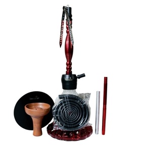 Venta al por mayor barato Cachimba de tamaño mediano hecho a mano de alta calidad de aluminio mini portátil con muchos sabores y colores tamaño personalizado - Product Image 1
