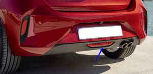 Feu de brouillard arrière central OE 9674308980 pour Peugeot <span class=keywords><strong>208</strong></span> 2012-2019, Opel Corsa F 2019-2025, remplacement de feu stop arrière homologué <span class=keywords><strong>E</strong></span>-Mark - Product Image 5