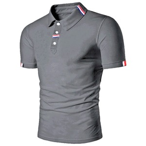 Camisas de Polo de Manga Corta para Hombre, Jersey Transpirable de Tela, Nuevo Color Sólido, Tops con Solapa - Product Image 6