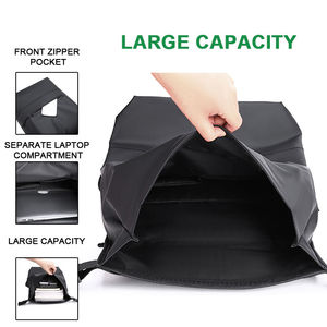 Sac à dos d'étudiant personnalisé en cuir, sac de voyage d'extérieur, imperméable, tendance, sac d'affaires, randonnée, pique-nique, sac d'école pour hommes et femmes - Product Image 6