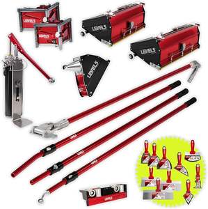 NOUVEAU KIT ORIGINAL COMPLET DE MONTAGE ET DE FINITION DES PARE-MURS 10/12 Boîtes plates, 3 Têtes d'angle, 7 Boîtes applicatrices d'angle et plus encore - Product Image 6