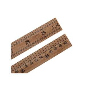 RÈGLE EN BAMBOU EN BOIS ÉCOLOGIQUE POUR LES ENFANTS RÈGLE DURABLE SOUTENANT L'ÉTUDE PRIX BON MARCHÉ RÈGLE EN GROS BONNE QUALITÉ - Product Image 6