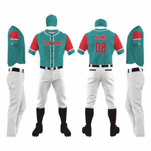Meilleur matériau durable Vêtements de sport de plein air Uniforme de baseball pour hommes Uniforme de baseball de haute qualité du fabricant - Product Image 6