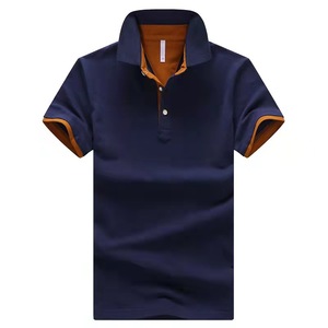 Polos de algodón para hombre de estilo caliente de verano con mangas cortas diseño boutique ropa de talla grande disponible al por mayor - Product Image 3