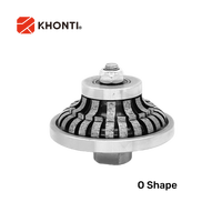 Roue de profilage segmentée en diamant O20 * D75 * M10 Bordure de comptoir pour machine portable Disque abrasif à haute meule