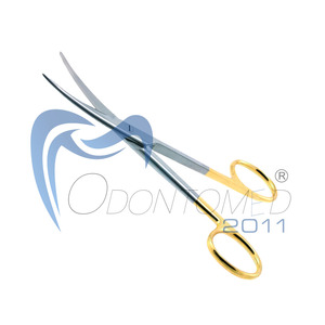 Tijeras de disección Knapp de carburo de tungsteno de 4 1/2 pulgadas, rectas/curvas, para cirugía nasal, con certificación CE Clase I - Product Image 5