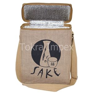 Tùy chỉnh vòng tái sử dụng thân thiện với môi xách tay nhôm lá lót cách điện đay Túi lạnh cho dã ngoại nóng/lạnh đồ uống & thực phẩm - Product Image 6