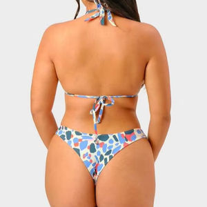 Échantillons Personnalisez Concevez Votre Logo Imprimé Maillots De Bain Maillots De Bain Bikini Pour Femmes - Product Image 1