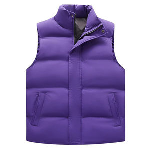 Fabricant de vestes sans manches personnalisées pour la performance, vestes de sport et d'activewear à fermeture éclair, style décontracté, vêtements d'extérieur en gros - Product Image 3