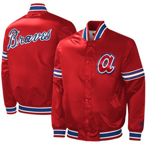 Trendy Satin Baseball <b>Jacket</b> Custom Logo Embroidery Lightweight Streetwear Outerwear <b>for</b> <b>Men</b> & Women OEM/ODM Accepted - Product Image 6