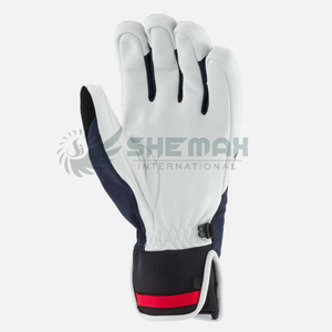 Durable insulated ski <b>gloves</b> for men waterproof snow <b>gloves</b> with adjustable wrist straps nonslip palms and <b>warm</b> fleece lining - Product Image 6