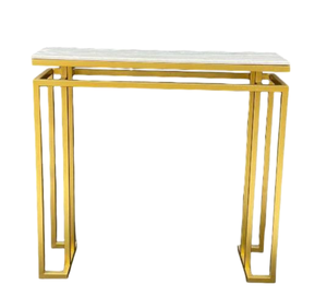 โต๊ะกาแฟโลหะและหินอ่อนทรงสี่เหลี่ยมสไตล์วินเทจโต๊ะข้างสุดหรูสำหรับห้องนั่งเล่นรูปทรงปลาหมึกแบบโบราณ - Product Image 4