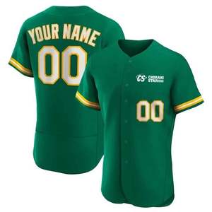 7V7 La mejor camiseta de béisbol y softbol Patrón transpirable Uniforme 3D con nombre de equipo personalizado Número MOQ bajo - Product Image 3