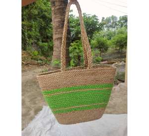 Bolso de mano de lino ecológico para mujer, bolso de yute con logotipo personalizado, impreso, reutilizable, Asa de viaje, regalo, monedero de compras - Product Image 1