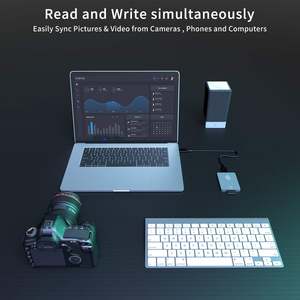 USB 3.1 Gen2 10Gbps CFexpress Type a Lecteur de carte mémoire portable en aluminium CFexpress Adaptateur de carte - Product Image 5