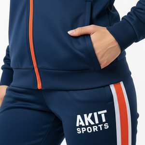 Chándal Informal de Invierno para Mujer, Diseño Más Reciente, 2025, Nuevo Estilo de Moda, Logotipo Personalizado, Impresión Transpirable, 100% Algodón - Product Image 6