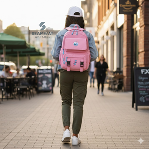 Mochila Jack And Jill Of America, mochila duradera de pana, mochila de moda, mochila para senderismo al aire libre - Product Image 5