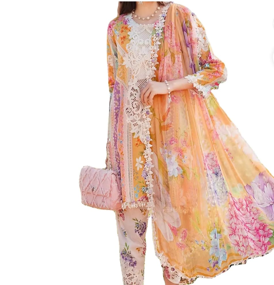 green emerald velvet dress adan-libas Pakistani Dress Lawn & Print