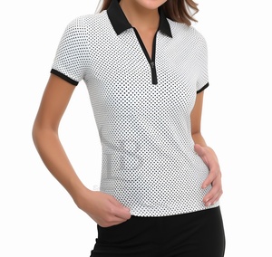 2025 Ladies Polo T Shirts Short Sleeve Women Polo Shirts Fitted Cheap Price Women Polo Shirts on Sale Now Figure Breathable - Product Image 5