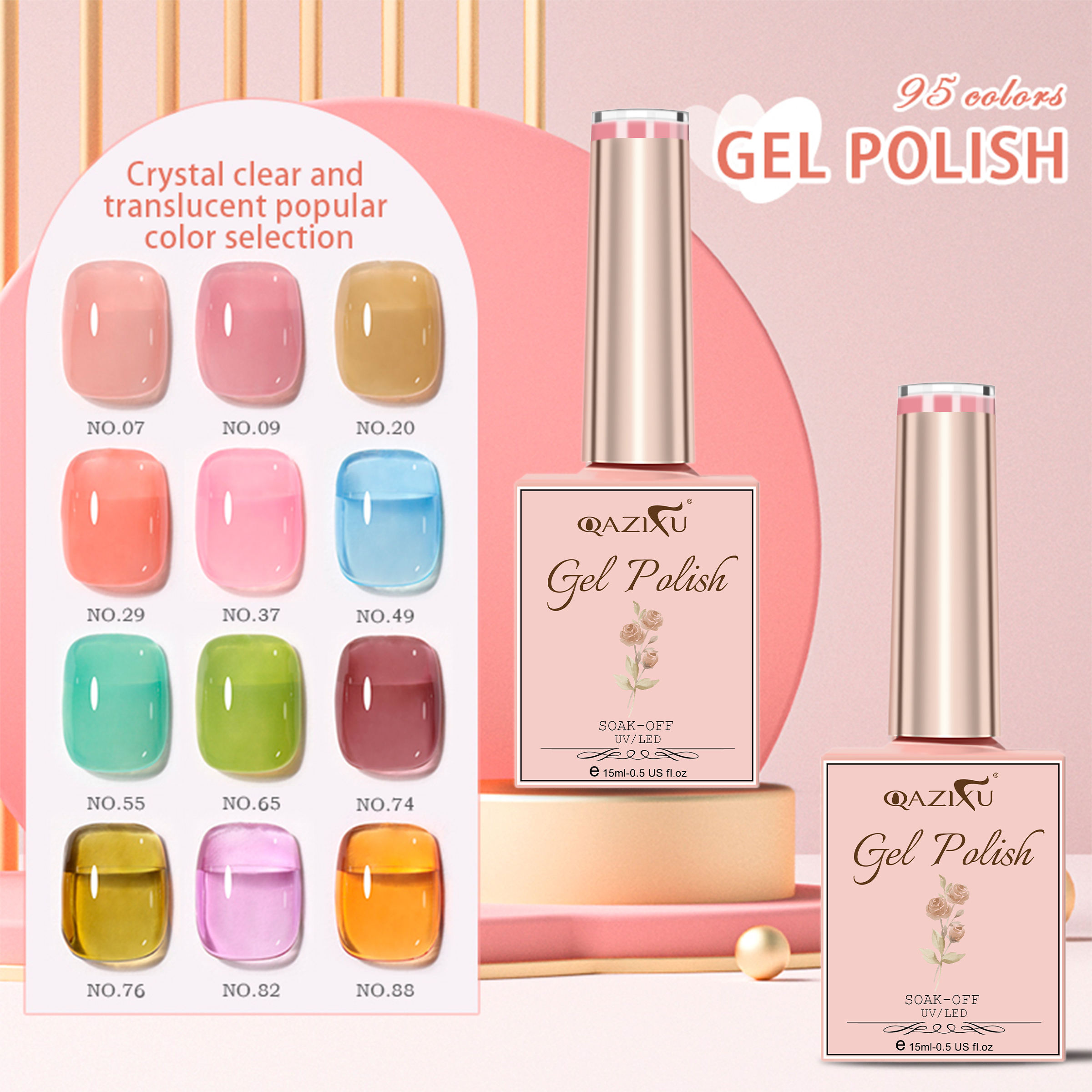 Choisissez une couleur de 95 cartes de couleurs