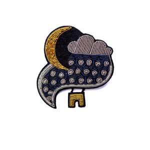 Broches de alambre de lingotes de nuevo diseño de encaje bordado de la mejor calidad al por mayor precio bajo hermoso broche de moda #001540 - Product Image 5