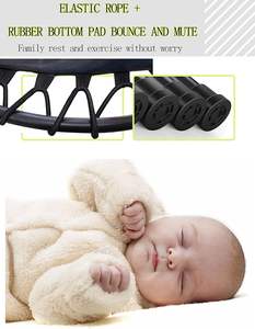 <span class=keywords><strong>Trampoline</strong></span> de <span class=keywords><strong>fitness</strong></span> miniature à <span class=keywords><strong>barre</strong></span> en T réglable en hauteur, 40 pouces, <span class=keywords><strong>pour</strong></span> enfants et adultes - Product Image 3