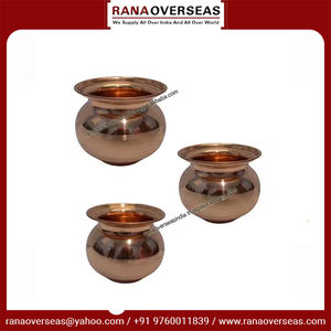 Lota Kalash ทองแดงคุณภาพดีที่สุดสำหรับ pooja ที่บ้านสำนักงานวัดและงานแต่งงานใช้สำหรับทุกเทศกาลในราคาที่ดี - Product Image 4