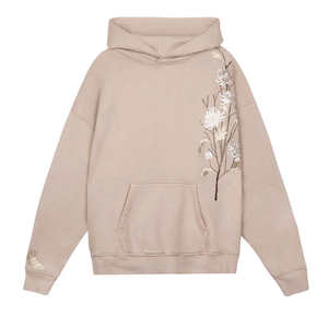 Sweat-shirt pour homme en coton mélangé de qualité supérieure, séchage rapide, brodé, uni, teint en pièce, pour l'hiver, motif uni, en gros - Product Image 6