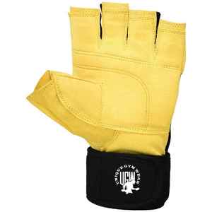 UNIQUE GYM WEAR Wholesale Anti <b>Slip</b> Breathable Durable Leather Waterproof Unisex Gym Workout Fitness Weight Lifting Gloves - Product Image 3