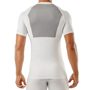 Camisas de compresión para hombre, camiseta de compresión de manga corta para correr, atletismo, gimnasio, entrenamiento, tasa de venta total 2023 - Product Image 4