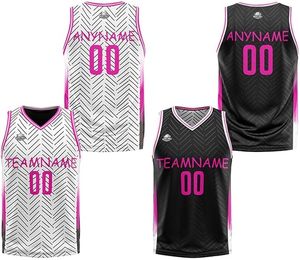 Uniforme de basket-ball réversible personnalisé de haute qualité, unisexe, motif 3D, sans manches, respirant, à séchage rapide, t-shirt athlétique personnalisé - Product Image 1