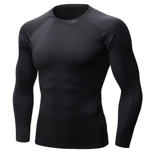 T-shirt With Long Sleeves and 3D Effects <b>Men</b> <b>Top</b> Brand Clothing Long Sleeve MMA Fitness <b>Compression</b> Shirt Quick Dry Breathable - Product Image 1
