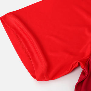 Uniformes de basket-ball pour hommes personnalisés Rouge College Youth Outfit 100% Polyester Respirant Sublimation Impression Plus Size Tackle Twill - Product Image 4