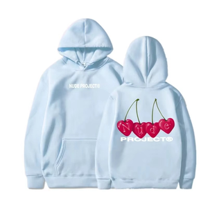 Sudadera con Capucha y Sudadera para Hombre, 100% Algodón, Ecológica, Transpirable, de Forro Polar, Estilo Y2K, Informal, 2025 - Product Image 4
