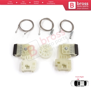 BWR5608 Ensemble de réparation de lève-vitre avant droit pour Elantra MD Sonata YF 2010 2016 4 portes berline 82481-3Y010 Bros Auto Parts - Product Image 2