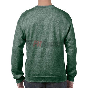 ¡Novedad de 2025! Sudadera de cuello redondo personalizada de alta calidad, venta al por mayor de fábrica, sudaderas con capucha teñidas lisas para hombre, OEM personalizable - Product Image 2