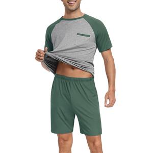 Conjunto Deportivo de Verano de Alta Calidad para Hombre, Camiseta y Pantalones Cortos, Transpirable, de Secado Rápido, de Algodón y Poliéster, para Correr - Product Image 4