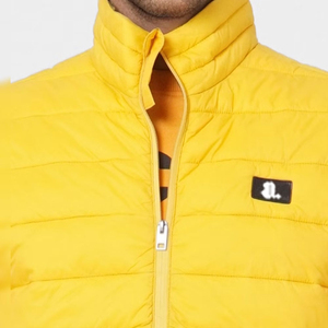 Veste sans manches matelassée d'hiver personnalisée avec logo 2026 pour hommes, veste sans manches confortable pour les activités de plein air et les tenues décontractées - Product Image 5