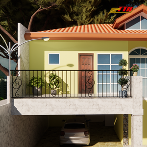 Balustrades de balcon haut de gamme en fer forgé alliant l'inspiration du design intérieur et une élégance durable - Product Image 2