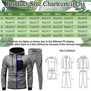 ชุดวอร์มเล่นกีฬาของผู้ชายชุดวิ่งออกกำลังกายสำหรับฤดูหนาวพิมพ์ลายระบายอากาศได้ดี - Product Image 5